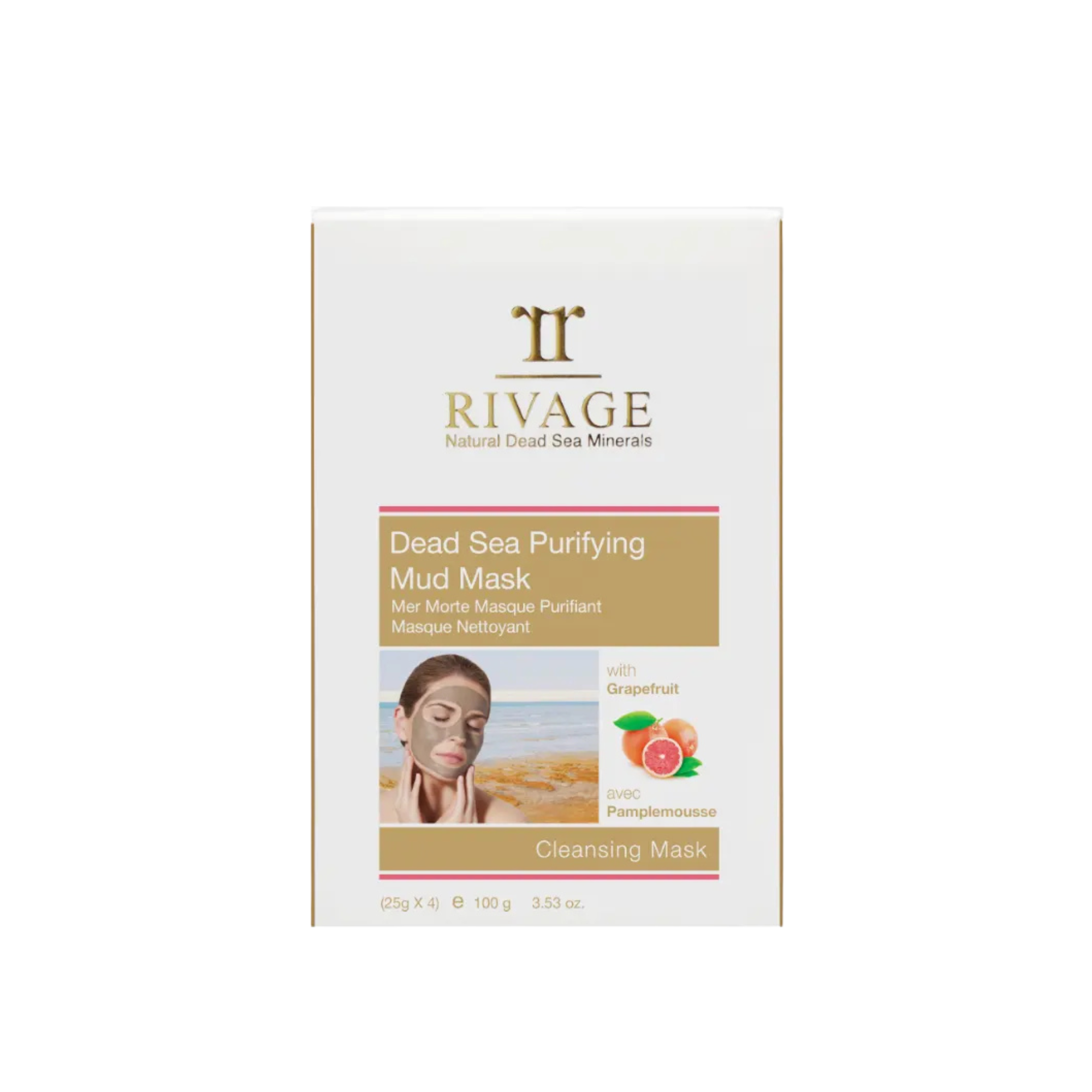 Masque visage purifiant à la boue de la mer Morte