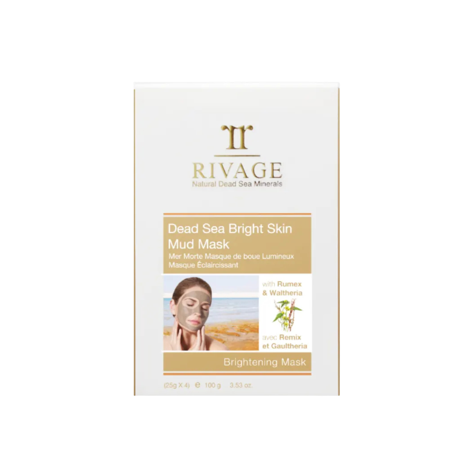 Masque visage éclaircissant à la boue de la mer Morte
