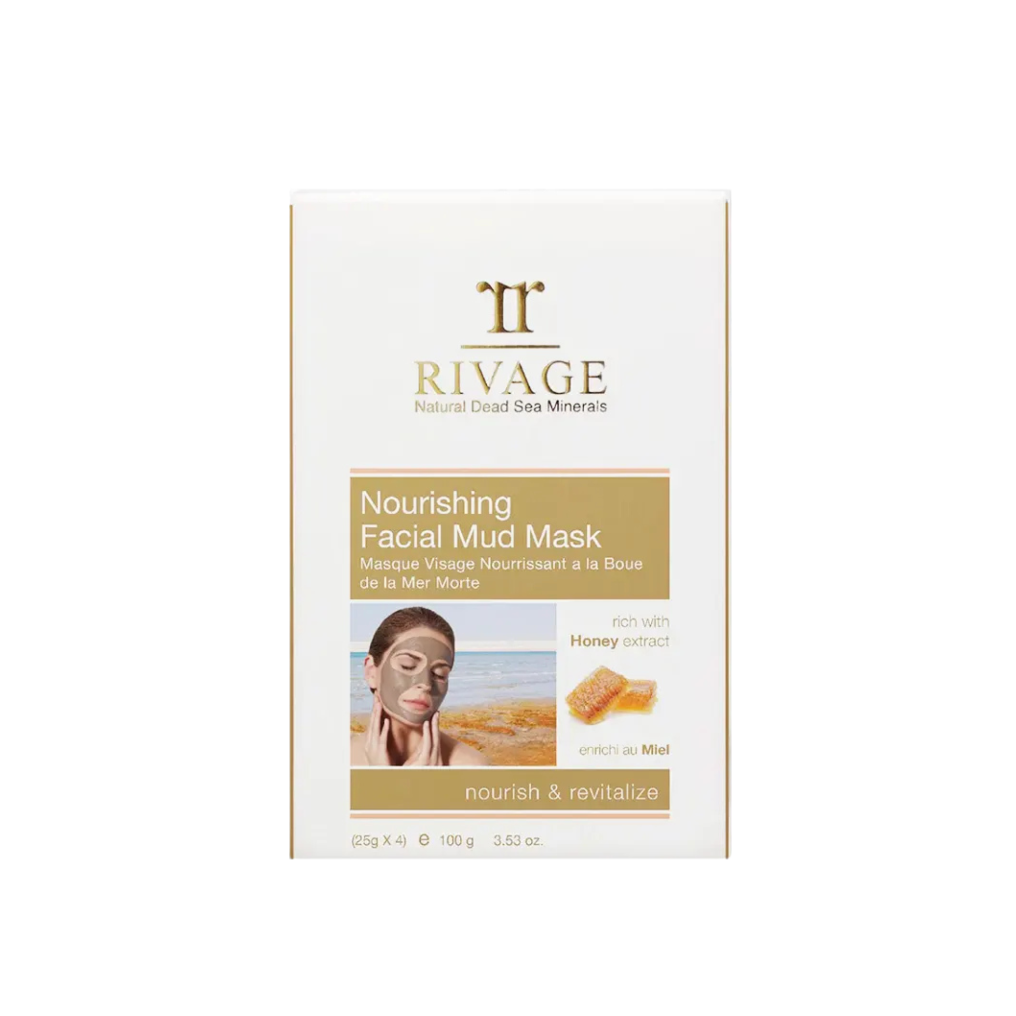 Masque visage nourrissant à la boue de la mer Morte