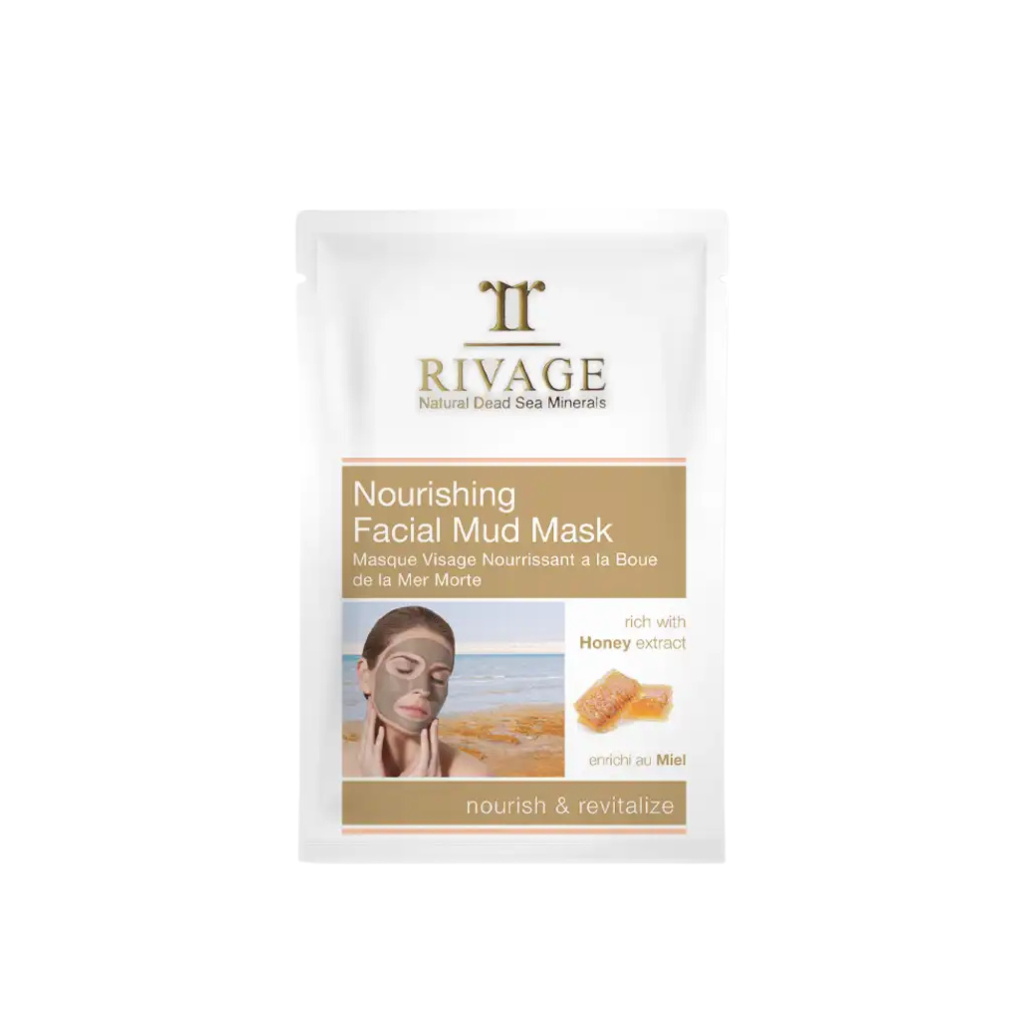 Masque visage nourrissant à la boue de la mer Morte