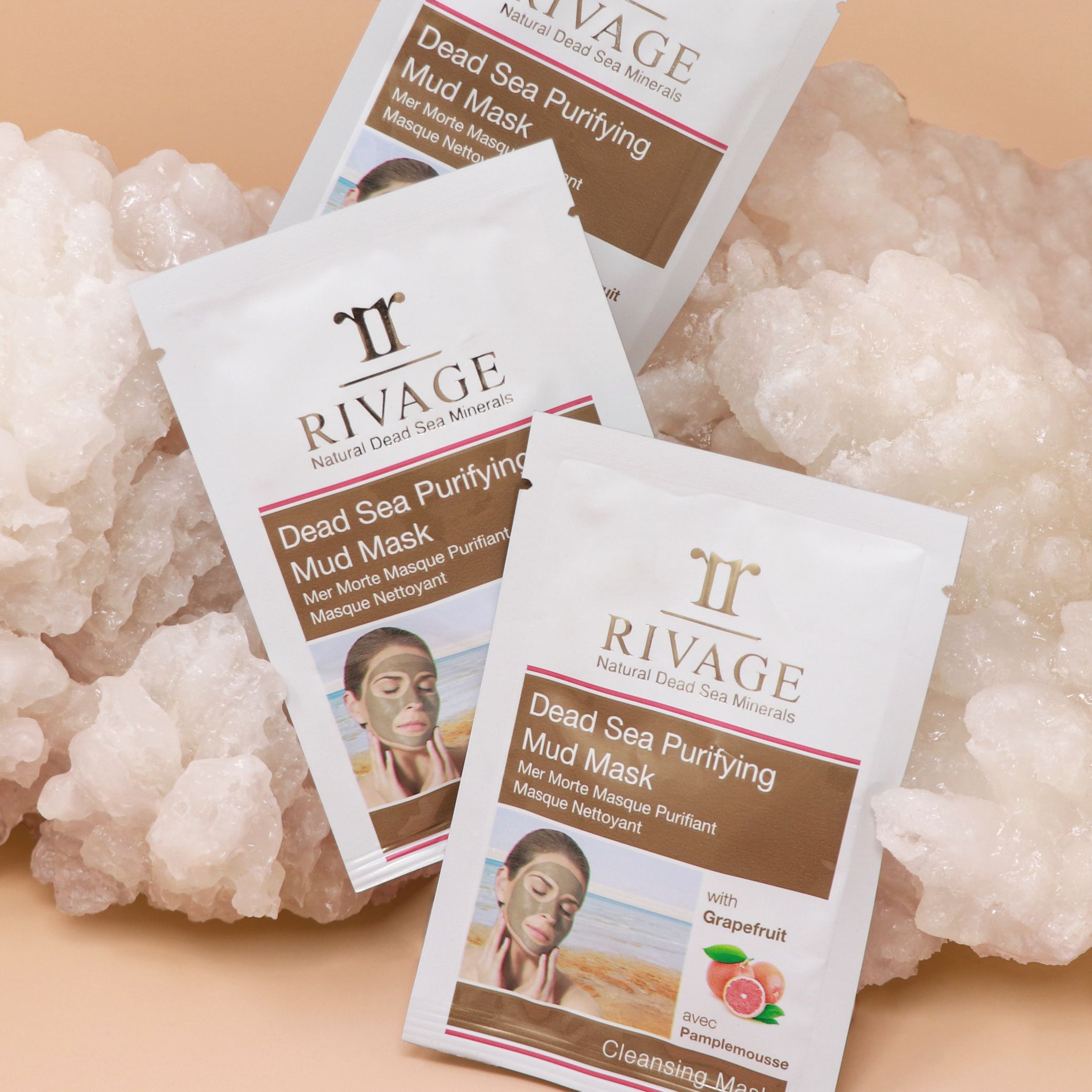Masque visage purifiant à la boue de la mer Morte